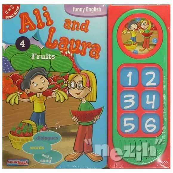 Ali and Laura 4 - Fruits (Sesli Kitap)