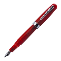 Conklin Çelik Kalem - All American Courage Limited Edition Dolma Kalem Red B Uç