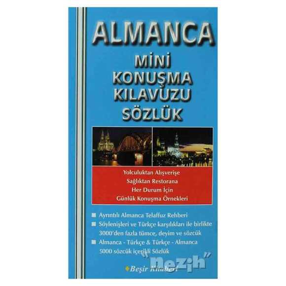 Almanca Mini Konuşma Kılavuzu Sözlük