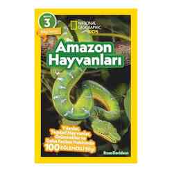 Amazon Hayvanları - National Geographic Kids - Bilgi Serisi Seviye 3 - Thumbnail