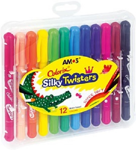 Amos Jel Tipi Mum Boya 12 Renk CST12