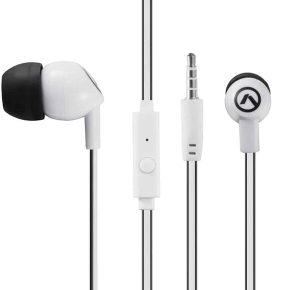 Amplify Am-1000-Wtbk Kulakiçi Mikrofonlu Kulaklık Beyaz