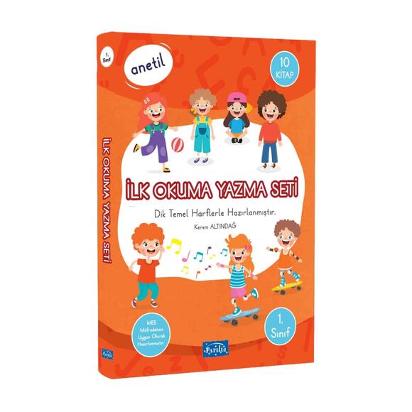 Anetil - İlk Okuma Yazma Seti - 10 Kitap Takım