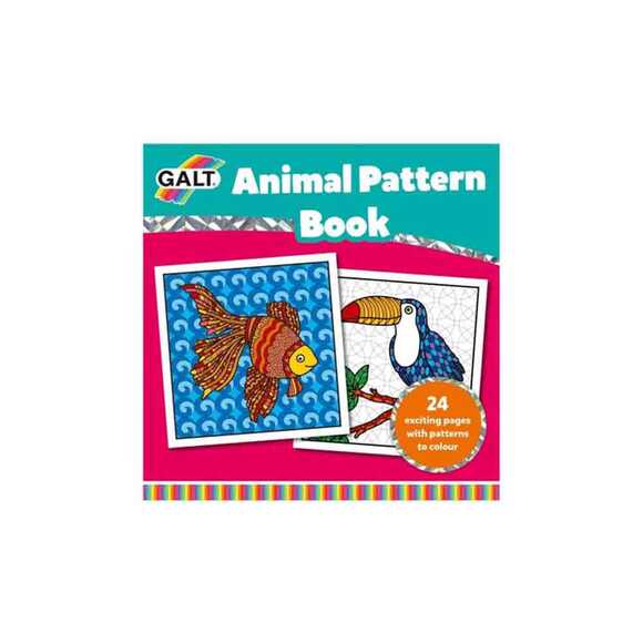 Animal Pattern Boyama Kitabı 3 Yaş+