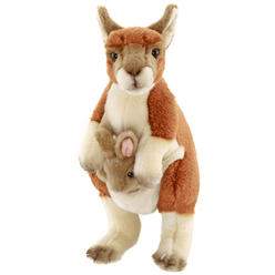 Neco Animals Of The World - Animals Of The World Kanguru Bebekli 28 cm 20866