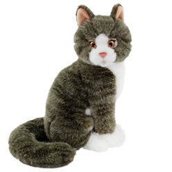 Neco Animals Of The World - Animals Of The World Kedi Gri 22 cm 20888