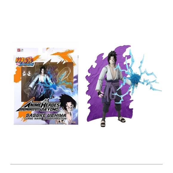 Anime Heroes 16 Cm Naruto Sasuke Uchiha Figür ve Aksesuar Seti 37712