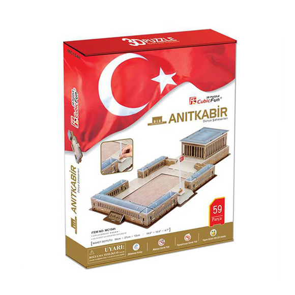 Anıtkabir 59 Parça 3D Puzzle MC154H