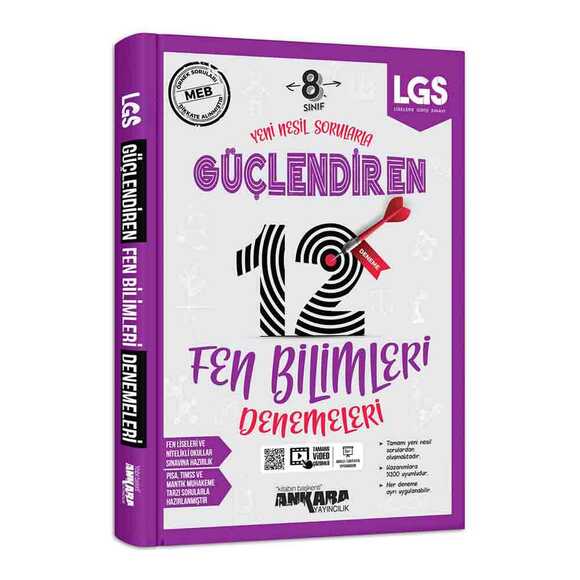 Ankara 8. Sınıf Fen Bilim Güçlen. 12 Deneme 2020