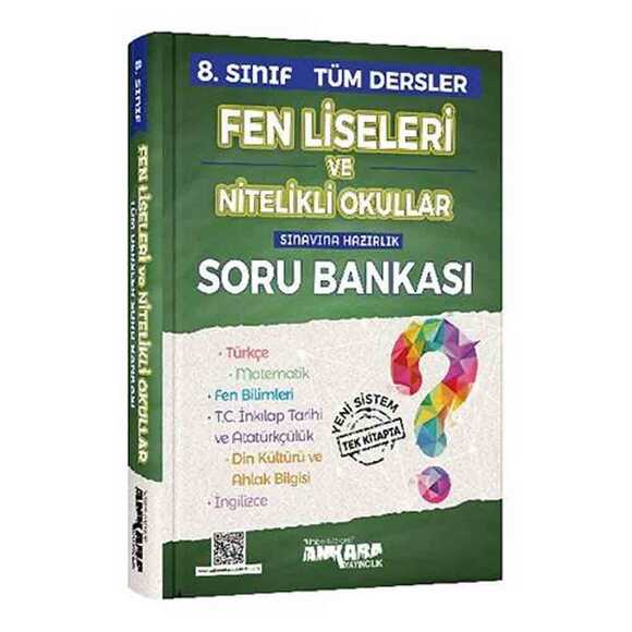 Ankara 8. Sınıf Tüm Dersler Soru Bankası