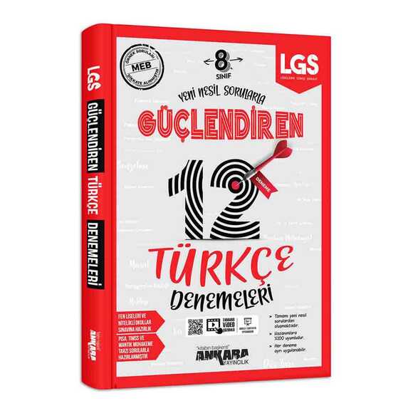 Ankara 8. Sınıf Türkçe Güçlen. 12 Deneme 2020