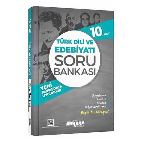 Ankara Yayın 10. Sınıf Türk Dili Edebiyatı Soru Bankası  