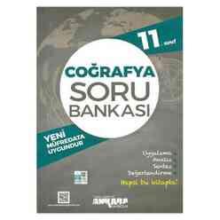 Ankara Yayın 11. Sınıf Coğrafya Soru Bankası - Thumbnail