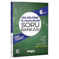 Ankara Yayıncılık - Ankara Yayın 6. Sınıf Din Kültürü ve Ahlak Soru Bankası