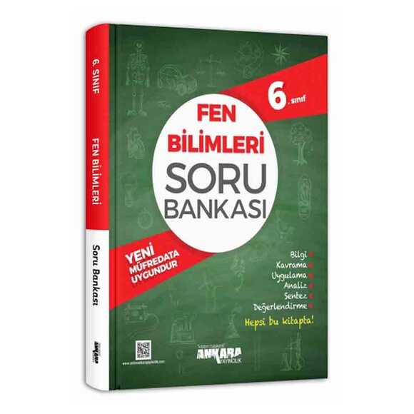 Ankara Yayın 6. Sınıf Fen Bilimleri Soru Bankası 314983