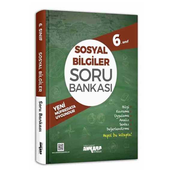 Ankara Yayın 6. Sınıf Sosyal Bilgiler Soru Bankası