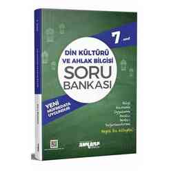 Ankara Yayıncılık - Ankara Yayın 7. Sınıf Din Kültürü ve Ahlak Soru Bankası