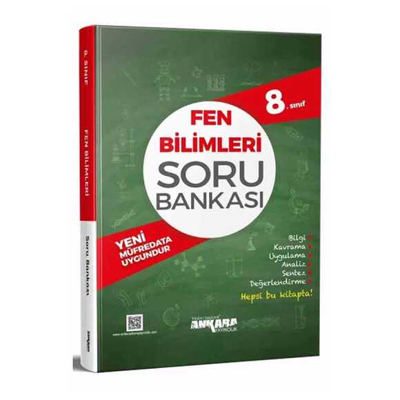 Ankara Yayın 8. Sınıf Fen Bilimleri Soru Bankası