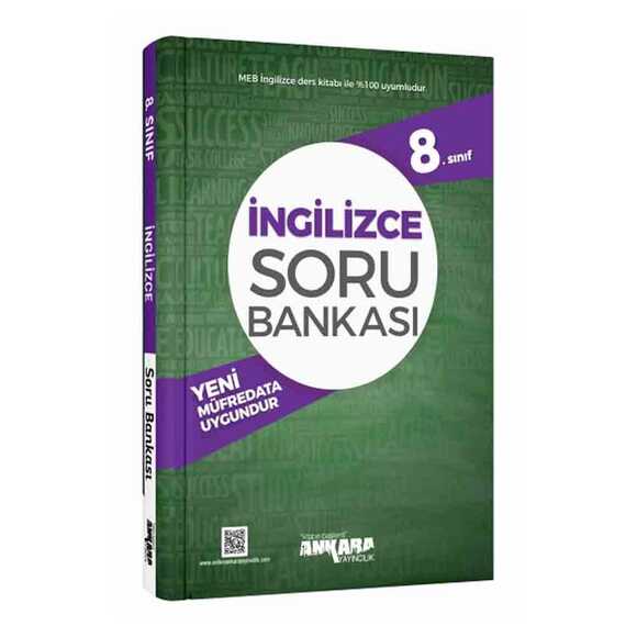 Ankara Yayın 8. Sınıf İngilizce Soru Bankası