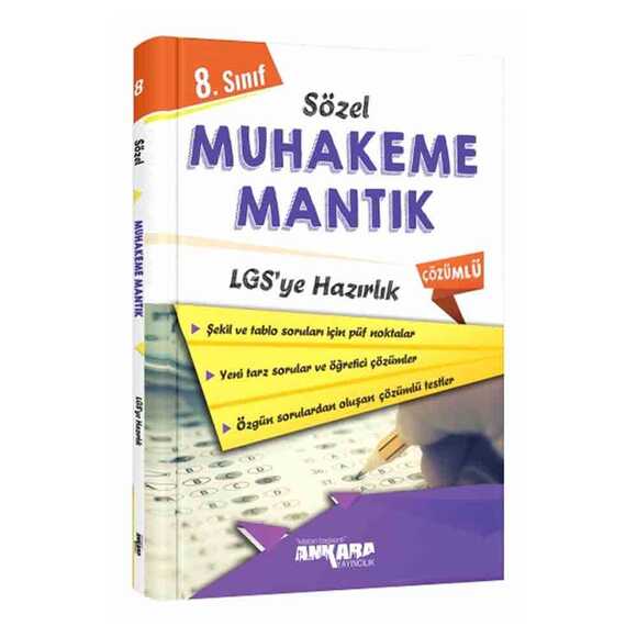 Ankara Yayın 8. Sınıf Sözel Muhakeme Mantık