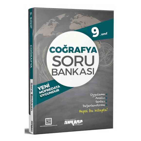 Ankara Yayın 9. Sınıf Coğrafya Soru Bankası