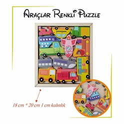 Ankebut 12 Parça Araçlar Puzzle 30503 - Thumbnail