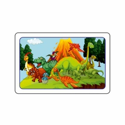 Ankebut Dinozorlar Puzzle Ahşap Renkli 24 Parça Puzzle 31210 - Thumbnail