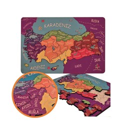 Ankebut Kabartmalı Türkiye Haritası Ve Komşu Ülkeler 33559 - Thumbnail