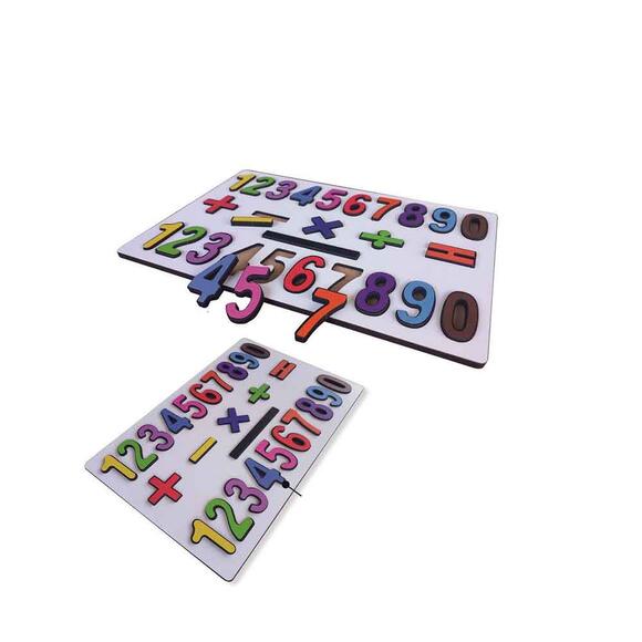 Ankebut Sayılar Ve Matematik İşaretleri Puzzle 32958