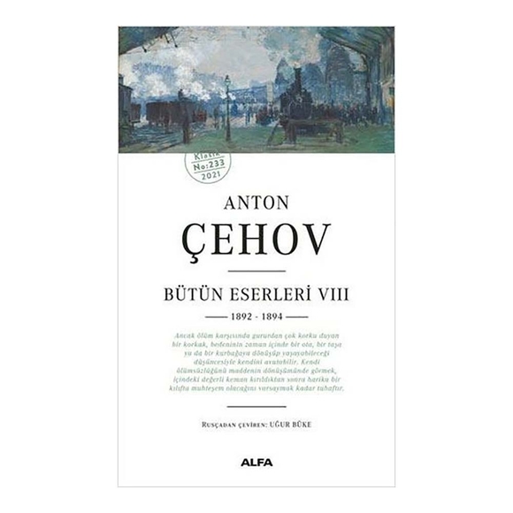 Anton Çehov Bütün Eserleri 8 - 1892 1894