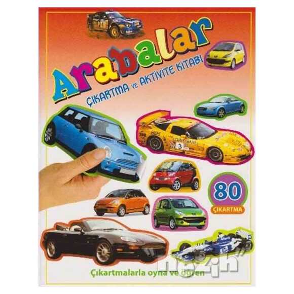 Arabalar - Çıkartma ve Aktivite Kitabı