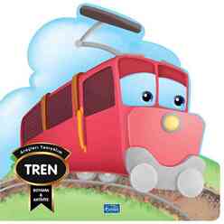 Araçları Tanıyalım - Tren - Boyama & Aktivite - Thumbnail