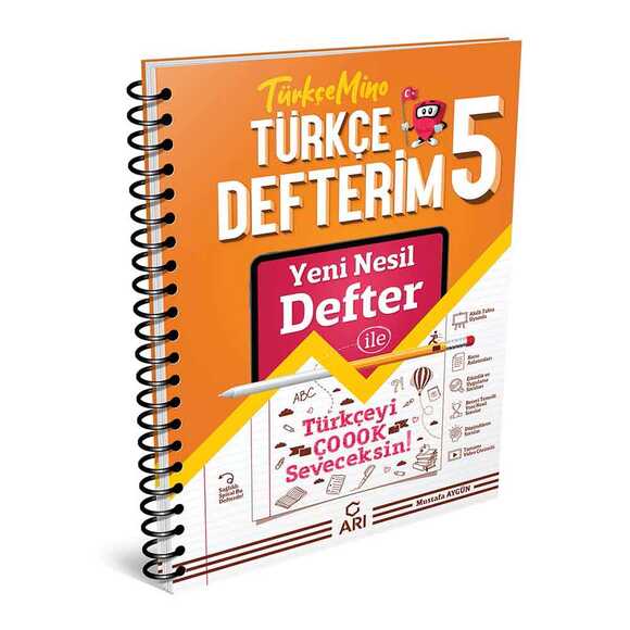 Arı 5. Sınıf Akıllı Türkçe Defteri