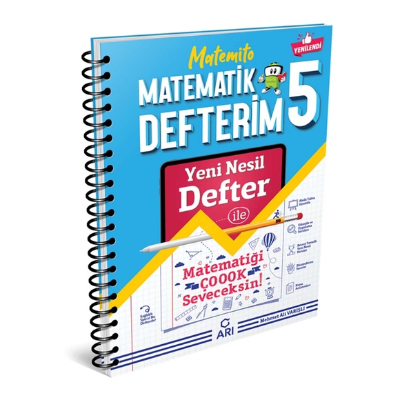 Arı 5. Sınıf Matemitoı Matematik Defterim