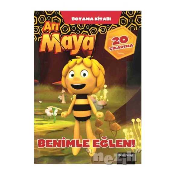 Arı Maya Benimle Eğlen Boyama Kitabı