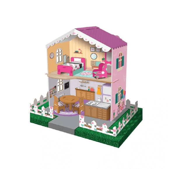 Arnas Toys 5074 3D Karton Maket Çiftlik Oyun Evi