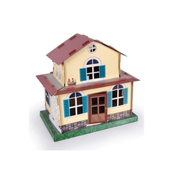 Arnas Toys 5135 3D Karton Maket Boyama Evi Sarı Köşk - Thumbnail