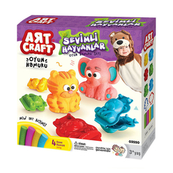 Art Craft 3D Hayvanlar Hamur Set 200 Gr 3550 - Thumbnail