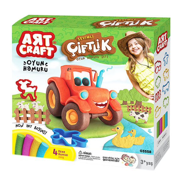 Art Craft Çiftlik Hamur Set 200 Gr 3558