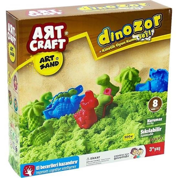 Art Craft Dinozor Kum Seti 500 Gr 3613