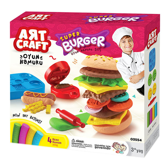 Art Craft Hamburger Hamur Set 200 Gr 3554
