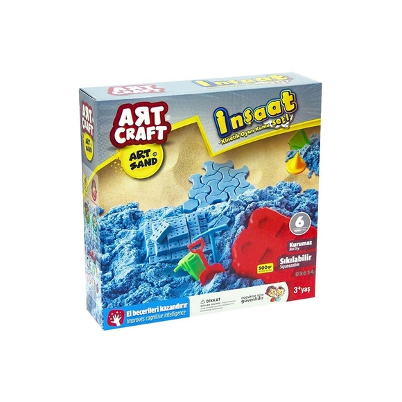 Art Craft İnşaat Kum Seti 500 Gr 3614