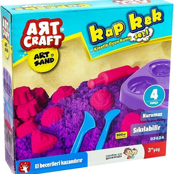 Art Craft Kap Kek Kum Seti 500 Gr 3624