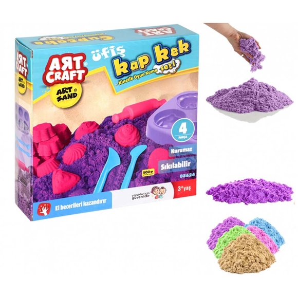 Art Craft Kap Kek Kum Seti 500 Gr 3624