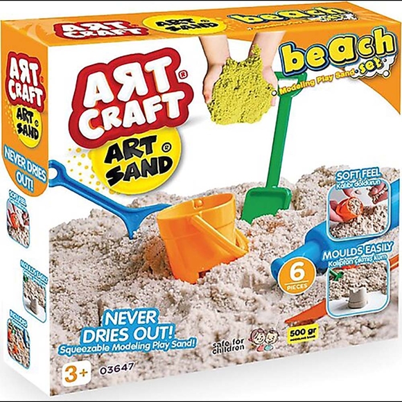 Art Craft Plaj Kum Seti 500gr 3647