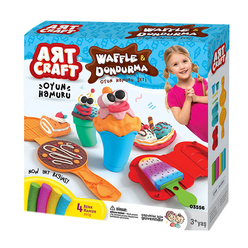 Art Craft Waffle Dondurma Hamur Set 200 Gr 3556 - Thumbnail