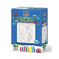 Art Kids Okul Öncesi Çöz&Boya Çıkarma Öğreniyorum 5847 - Thumbnail