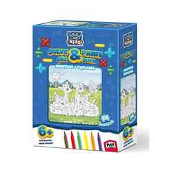 Art Kids Okul Öncesi Çöz&Boya Toplama Öğreniyorum 5846 - Thumbnail