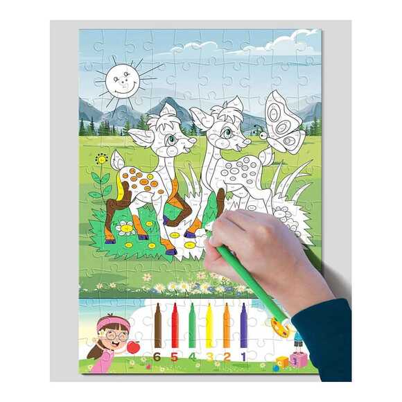 Art Kids Okul Öncesi Çöz&Boya Toplama Öğreniyorum 5846