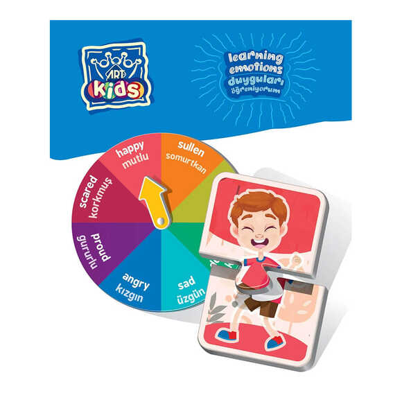 Art Kids Okul Öncesi Duyguları Öğreniyorum 5828